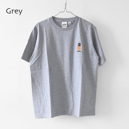 KAVU [カブー] OP Pineapple Tee [19822427] ワンポイント パイナップル Tシャツ・MEN'S [2026SS]