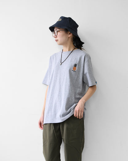 KAVU [カブー] OP Pineapple Tee [19822427] ワンポイント パイナップル Tシャツ・MEN'S [2026SS]