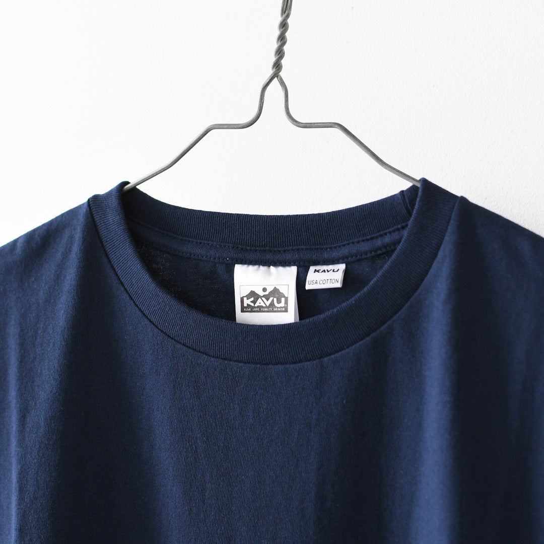 KAVU [カブー] OP Pineapple Tee [19822427] ワンポイント パイナップル Tシャツ・MEN'S [2026SS]