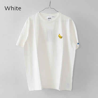 KAVU [カブー] OP Banana Tee [19822429] ワンポイント バナナ Tシャツ・Tシャツ・半袖・キャンプ・登山・アウトドア・フェス・ショートスリーブ・コットンTee・MEN'S [2026SS]
