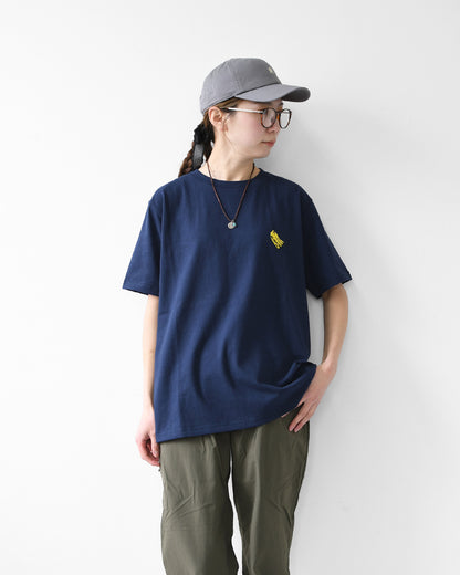 KAVU [カブー] OP Banana Tee [19822429] ワンポイント バナナ Tシャツ・Tシャツ・半袖・キャンプ・登山・アウトドア・フェス・ショートスリーブ・コットンTee・MEN'S [2026SS]