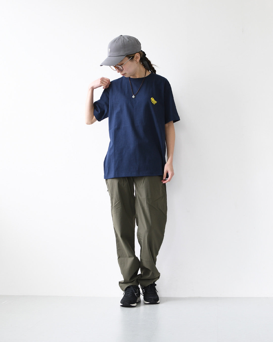 KAVU [カブー] OP Banana Tee [19822429] ワンポイント バナナ Tシャツ・Tシャツ・半袖・キャンプ・登山・アウトドア・フェス・ショートスリーブ・コットンTee・MEN'S [2026SS]