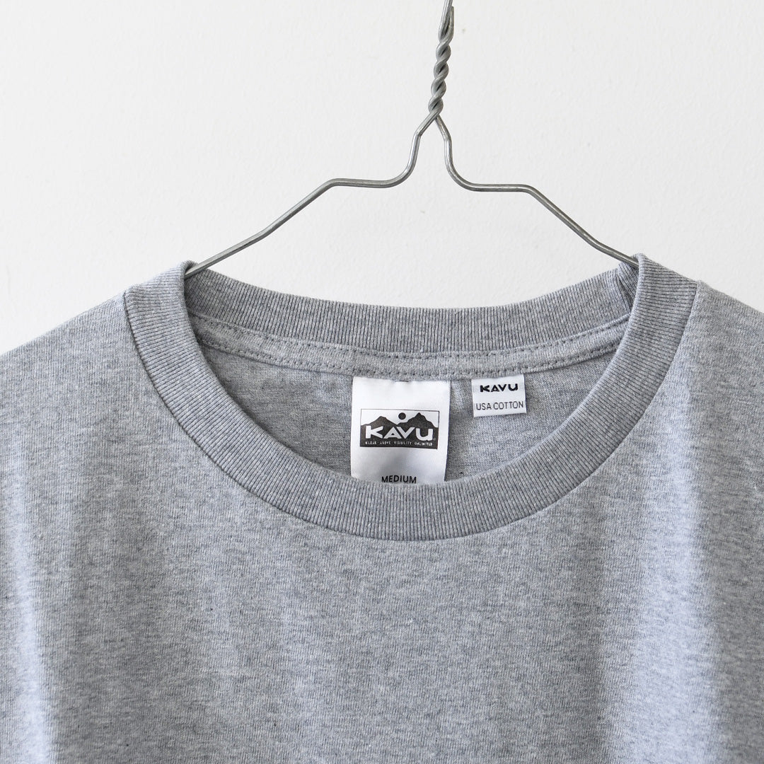 KAVU [カブー] OP Banana Tee [19822429] ワンポイント バナナ Tシャツ・Tシャツ・半袖・キャンプ・登山・アウトドア・フェス・ショートスリーブ・コットンTee・MEN'S [2026SS]