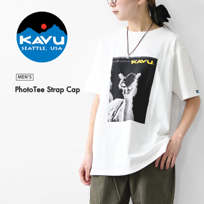 KAVU [カブー] PhotoTee Strap Cap [19822433] フォト Tシャツ ・MEN'S [2026SS]