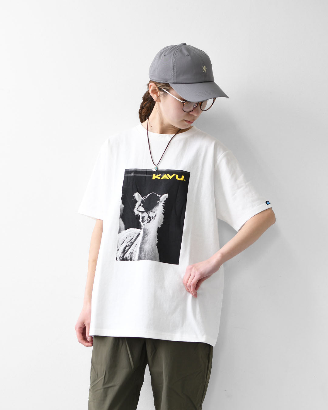 KAVU [カブー] PhotoTee Strap Cap [19822433] フォト Tシャツ ・MEN'S [2026SS]