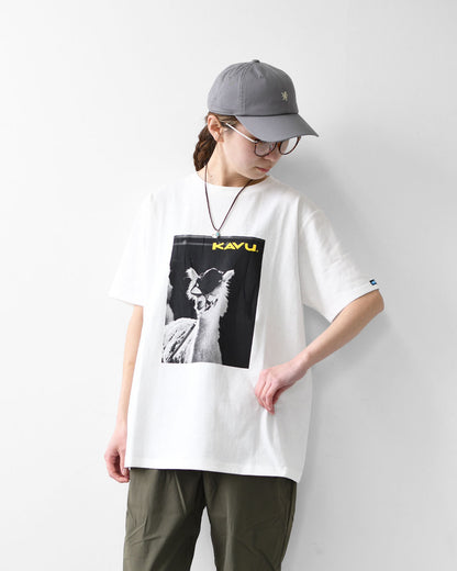 KAVU [カブー] PhotoTee Strap Cap [19822433] フォト Tシャツ ・MEN'S [2026SS]