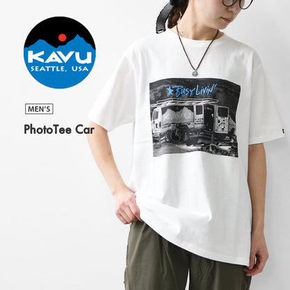 KAVU [カブー] PhotoTee Car [19822434] フォト Tシャツ カー [2026SS]
