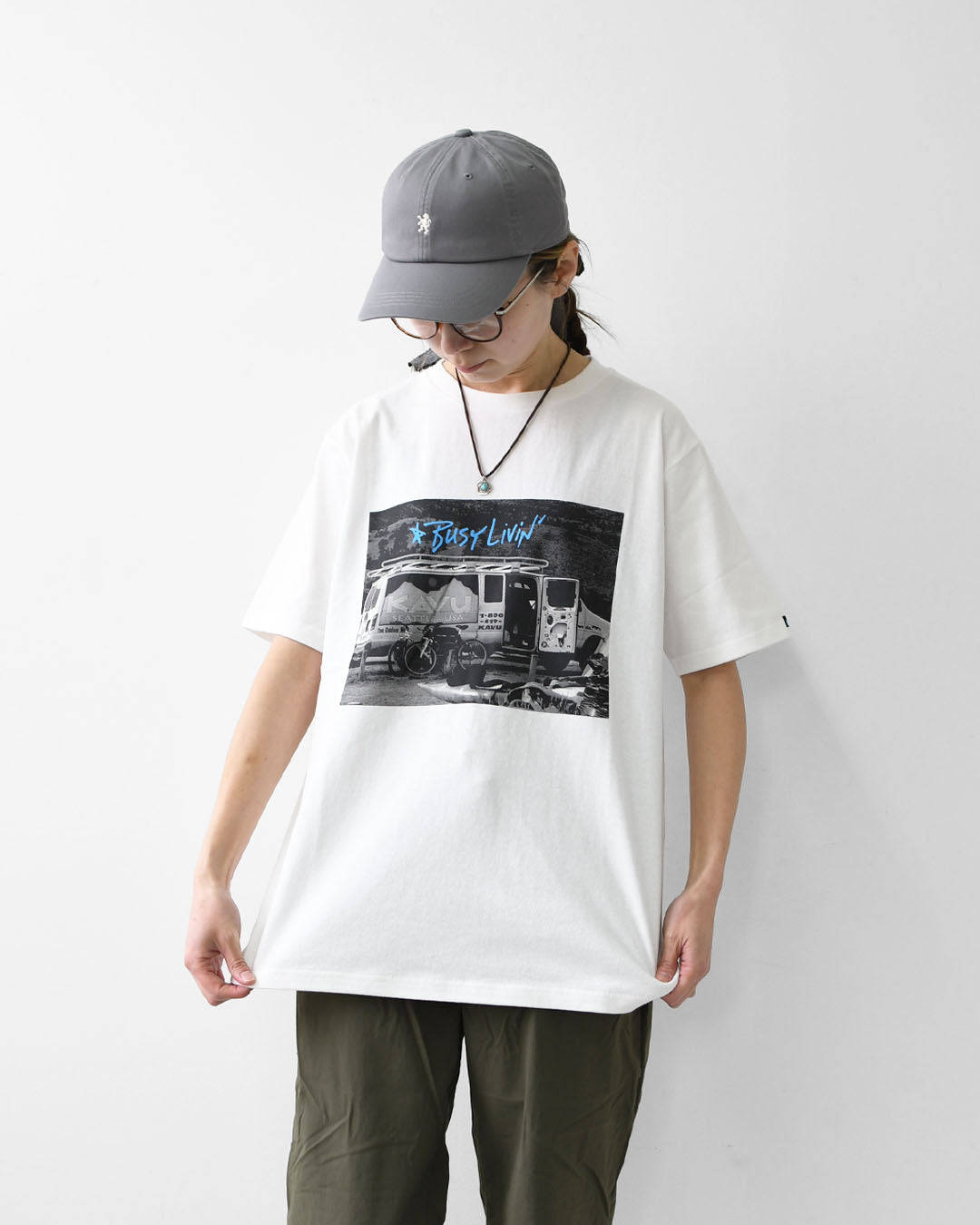KAVU [カブー] PhotoTee Car [19822434] フォト Tシャツ カー [2026SS]