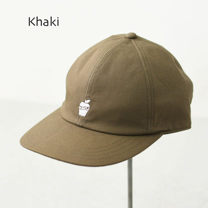 KAVU [カブー] Apple Cap [19822454] アップルキャップ・ロゴキャップ・刺繍・コットンキャップ・帽子・キャンプ・アウトドア・MEN'S / LADY'S [2026SS]