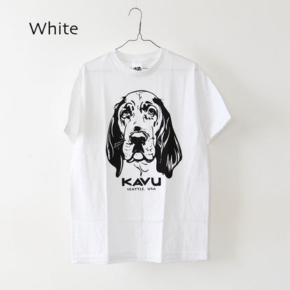 KAVU [カブー] 26 Dog Tee [19822486] 25ドッグ Tシャツ・Tシャツ・半袖・キャンプ・登山・アウトドア・ショートスリーブ・アニマル柄・MEN'S / LADY'S [2026SS]