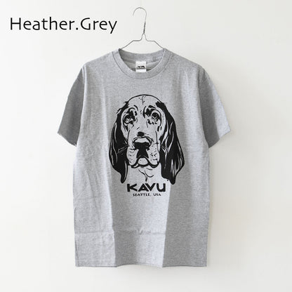 KAVU [カブー] 26 Dog Tee [19822486] 25ドッグ Tシャツ・Tシャツ・半袖・キャンプ・登山・アウトドア・ショートスリーブ・アニマル柄・MEN'S / LADY'S [2026SS]