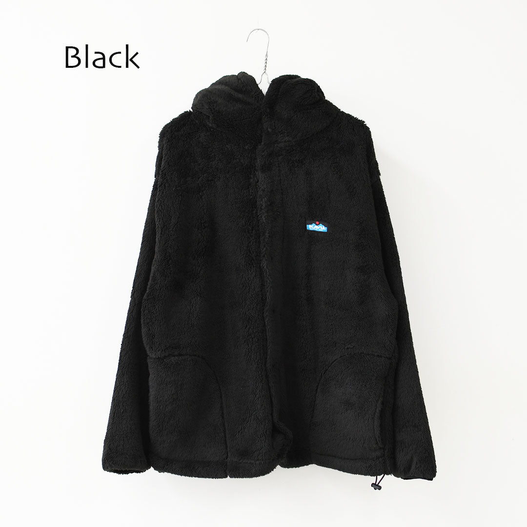KAVU [カブー] Shaggy FS Parka [19822513]シャギー フラップスナップ パーカ・メンズ・フリース・フリースフードジャケット・あったかアイテム・キャンプ・アウトドア・アウトドアライク・MEN'S [2026AW]