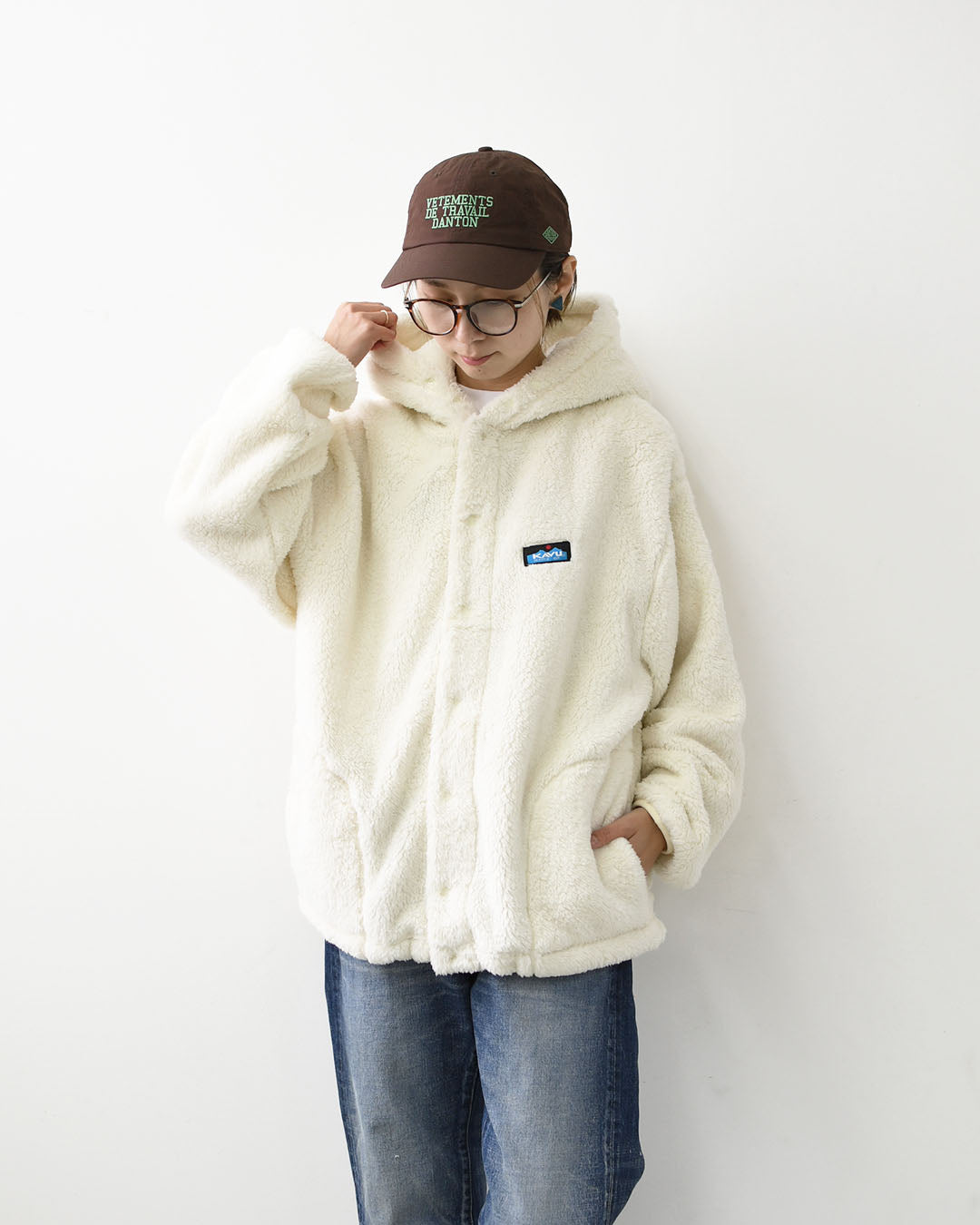 KAVU [カブー] Shaggy FS Parka [19822513]シャギー フラップスナップ パーカ・メンズ・フリース・フリースフードジャケット・あったかアイテム・キャンプ・アウトドア・アウトドアライク・MEN'S [2026AW]