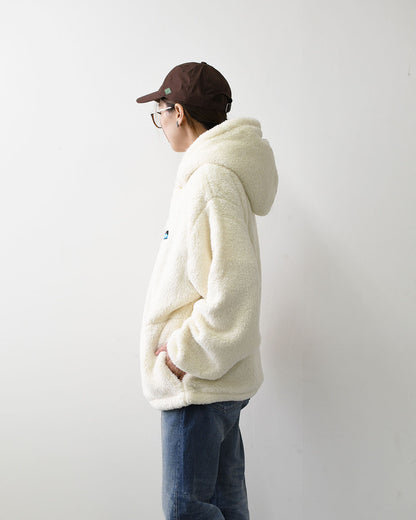 KAVU [カブー] Shaggy FS Parka [19822513]シャギー フラップスナップ パーカ・メンズ・フリース・フリースフードジャケット・あったかアイテム・キャンプ・アウトドア・アウトドアライク・MEN'S [2026AW]