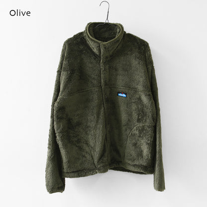 KAVU [カブー] Shaggy SC Jacket [19822514]シャギー スタンドカラー ジャケット・メンズ・フリースジャケット・あったかアイテム・キャンプ・アウトドア・アウトドアライク・MEN'S [2026AW]