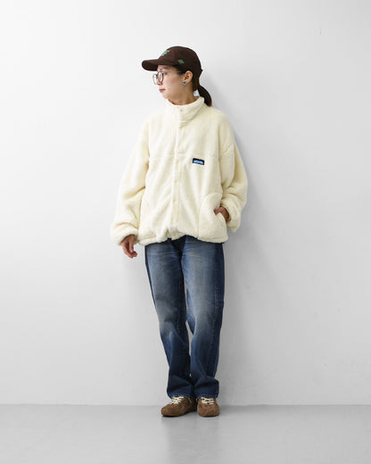 KAVU [カブー] Shaggy SC Jacket [19822514]シャギー スタンドカラー ジャケット・メンズ・フリースジャケット・あったかアイテム・キャンプ・アウトドア・アウトドアライク・MEN'S [2026AW]