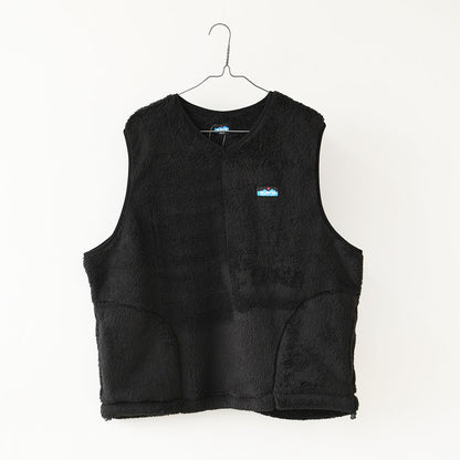 KAVU [カブー] Shaggy VEST  [19822515] シャギー ベスト・メンズ・Ｖネック・フリースベスト・あったかアイテム・キャンプ・アウトドア・アウトドアライク・MEN'S [2026AW]