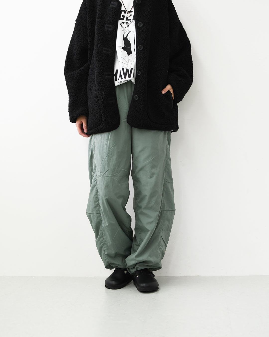 KAVU [カブー] Nylon Pants [19822524] ウィメンズ ナイロンパンツ・防寒パンツ・裏地フリース・キャンプ・アウトドア・LADY'S [2026AW]