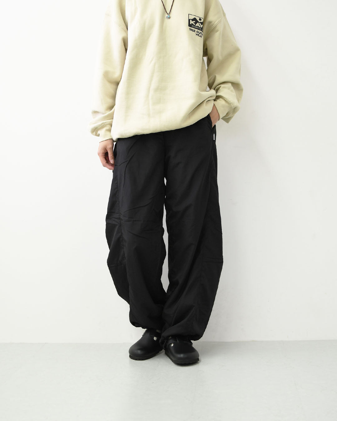 KAVU [カブー] Nylon Pants [19822524] ウィメンズ ナイロンパンツ・防寒パンツ・裏地フリース・キャンプ・アウトドア・LADY'S [2026AW]