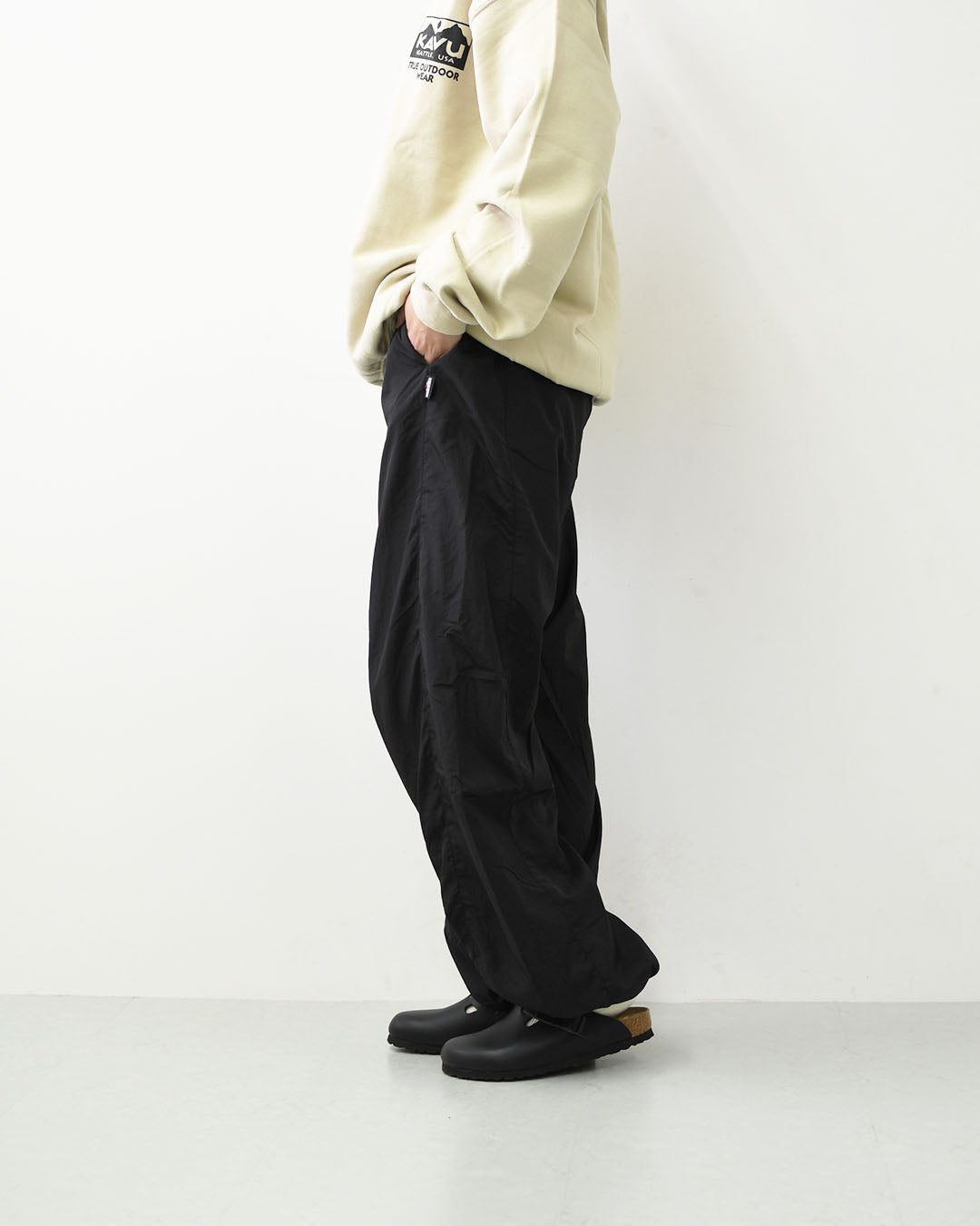 KAVU [カブー] Nylon Pants [19822524] ウィメンズ ナイロンパンツ・防寒パンツ・裏地フリース・キャンプ・アウトドア・LADY'S [2026AW]