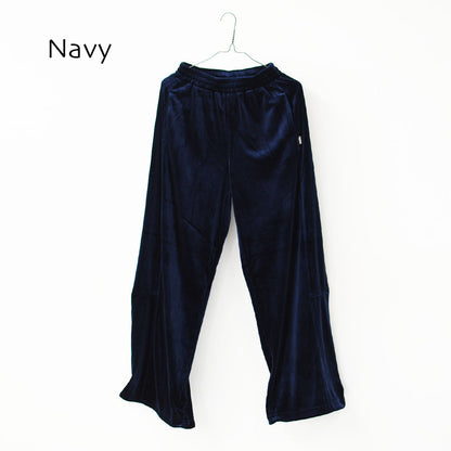 KAVU [カブー] Velor Pants [19822525] ウィメンズ ベロアパンツ・ワイドパンツ・イージーパンツ・ベロア素材・ゆったりシルエット・キャンプ・アウトドア・LADY'S [2026AW]