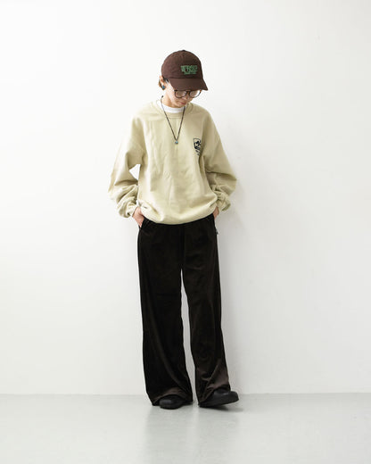 KAVU [カブー] Velor Pants [19822525] ウィメンズ ベロアパンツ・ワイドパンツ・イージーパンツ・ベロア素材・ゆったりシルエット・キャンプ・アウトドア・LADY'S [2026AW]