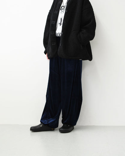 KAVU [カブー] Velor Pants [19822525] ウィメンズ ベロアパンツ・ワイドパンツ・イージーパンツ・ベロア素材・ゆったりシルエット・キャンプ・アウトドア・LADY'S [2026AW]