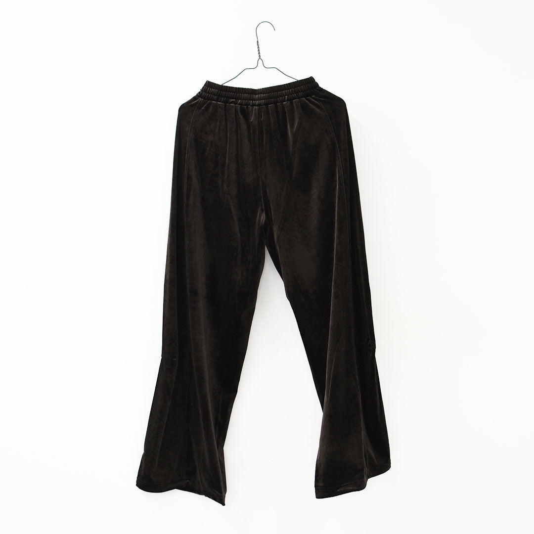 KAVU [カブー] Velor Pants [19822525] ウィメンズ ベロアパンツ・ワイドパンツ・イージーパンツ・ベロア素材・ゆったりシルエット・キャンプ・アウトドア・LADY'S [2026AW]
