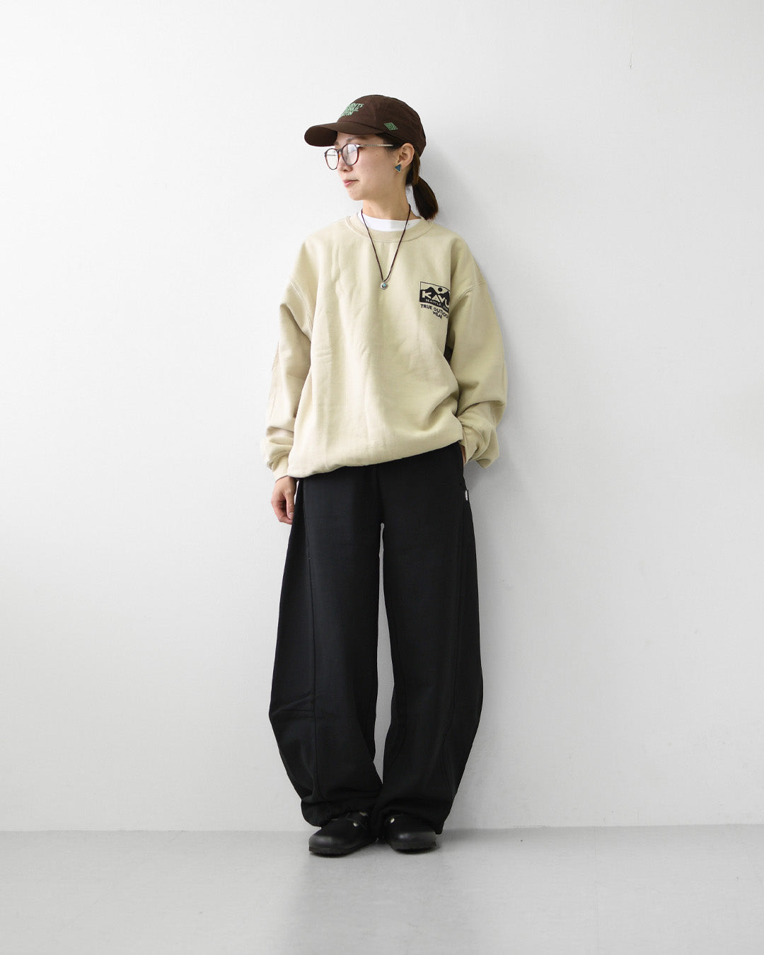 KAVU [カブー] Sweat Pants [19822526] ウィメンズ スウェットパンツ・スウェット・ワイドシルエット・裏毛パンツ・キャンプ・アウトドア・LADY'S [2026AW]