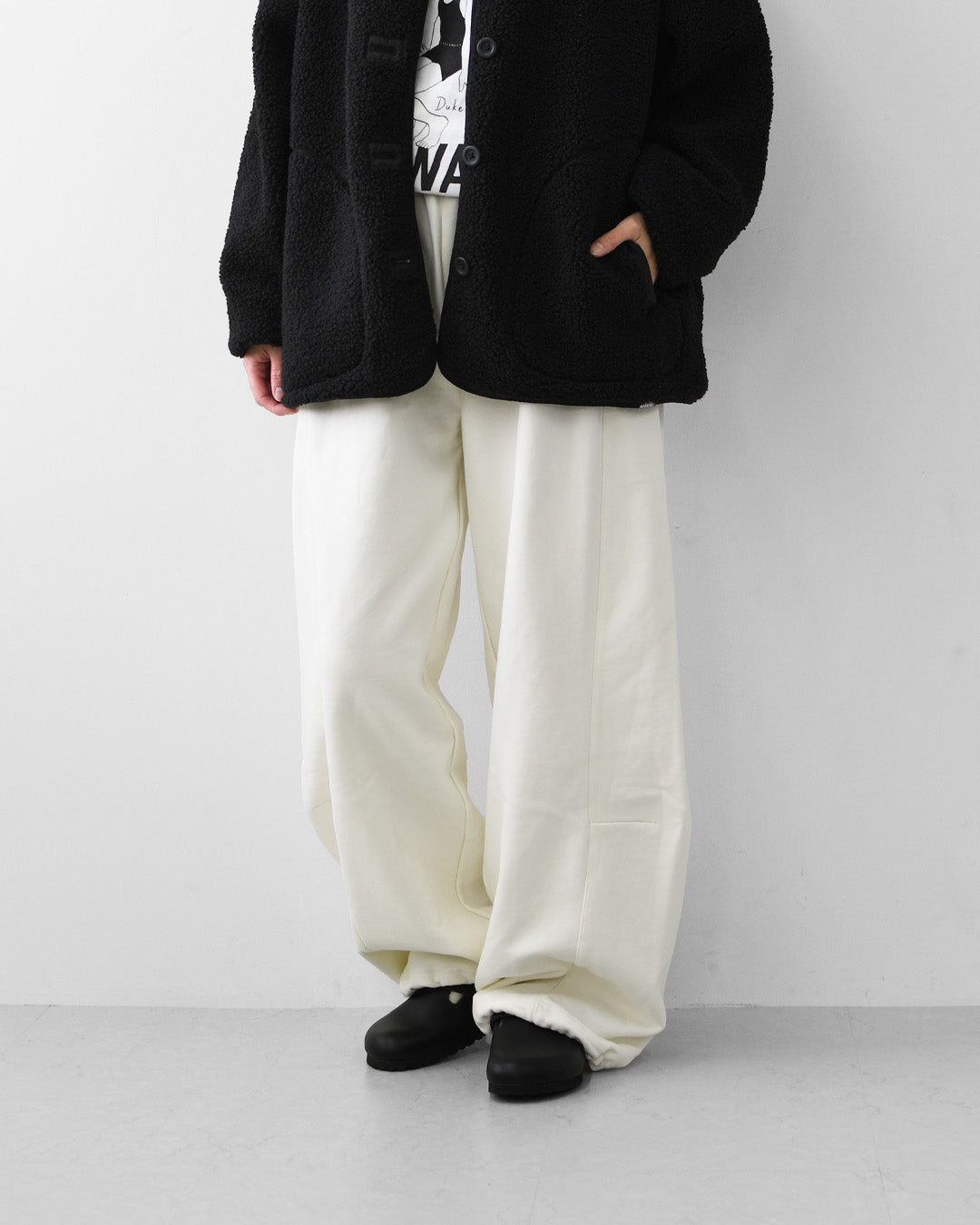 KAVU [カブー] Sweat Pants [19822526] ウィメンズ スウェットパンツ・スウェット・ワイドシルエット・裏毛パンツ・キャンプ・アウトドア・LADY'S [2026AW]