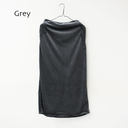 KAVU [カブー] Velor Skirt [19822527] ウィメンズ ベロアスカート・ロングスカート・ベロア素材・ナロースカート・Iラインスカート・キャンプ・アウトドア・LADY'S [2026AW]