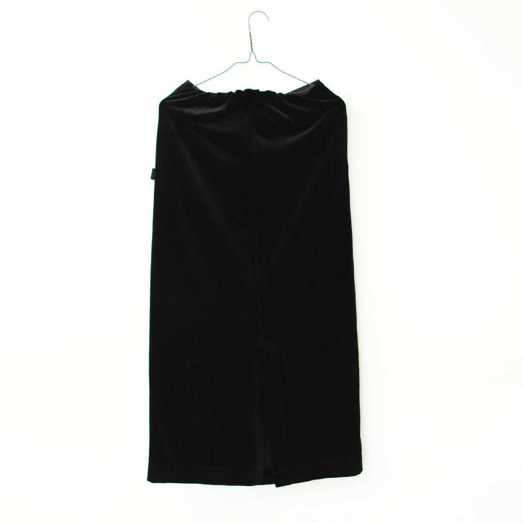 KAVU [カブー] Velor Skirt [19822527] ウィメンズ ベロアスカート・ロングスカート・ベロア素材・ナロースカート・Iラインスカート・キャンプ・アウトドア・LADY'S [2026AW]