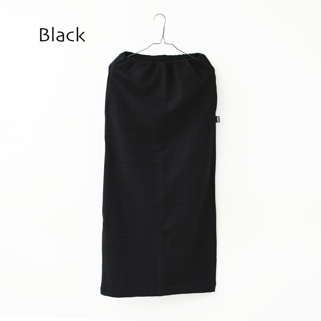 KAVU [カブー] Sweat Skirt [19822528] ウィメンズ スウェットスカート・ロングスカート・裏毛スカート・ナロースカート・Iラインスカート・キャンプ・アウトドア・LADY'S [2026AW]