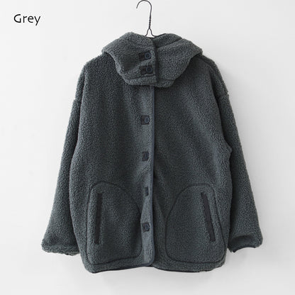 KAVU [カブー] W's Boa Jacket [19822529] ウィメンズ ボアジャケット・2WAY・フード付き・取り外し可能・防寒・ジャケット・アウター・LADY'S [2026AW]