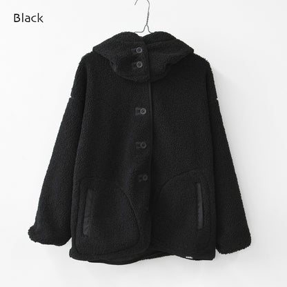 KAVU [カブー] W's Boa Jacket [19822529] ウィメンズ ボアジャケット・2WAY・フード付き・取り外し可能・防寒・ジャケット・アウター・LADY'S [2026AW]