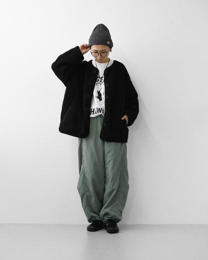 KAVU [カブー] W's Boa Jacket [19822529] ウィメンズ ボアジャケット・2WAY・フード付き・取り外し可能・防寒・ジャケット・アウター・LADY'S [2026AW]