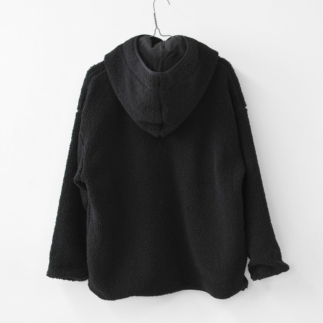 KAVU [カブー] W's Boa Jacket [19822529] ウィメンズ ボアジャケット・2WAY・フード付き・取り外し可能・防寒・ジャケット・アウター・LADY'S [2026AW]