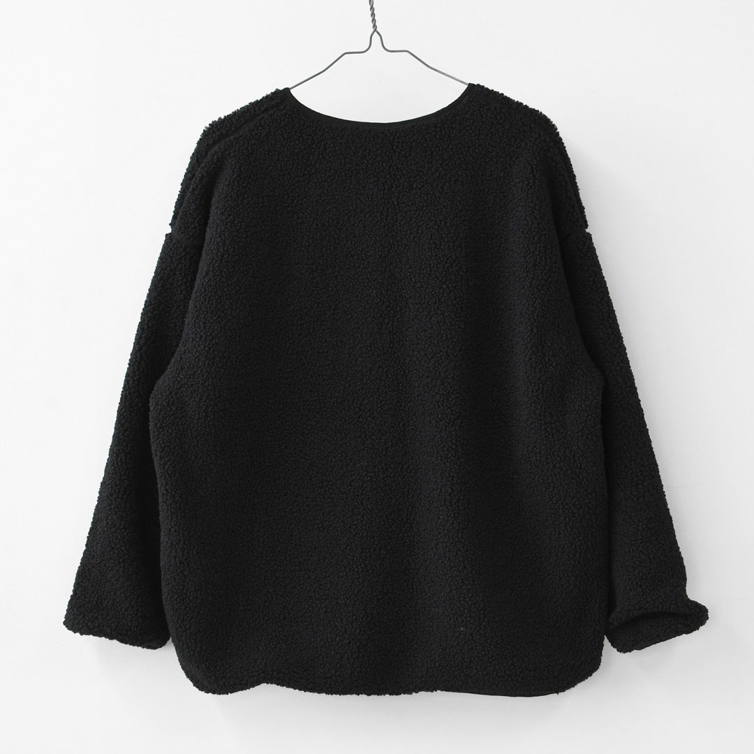 KAVU [カブー] W's Boa Jacket [19822529] ウィメンズ ボアジャケット・2WAY・フード付き・取り外し可能・防寒・ジャケット・アウター・LADY'S [2026AW]