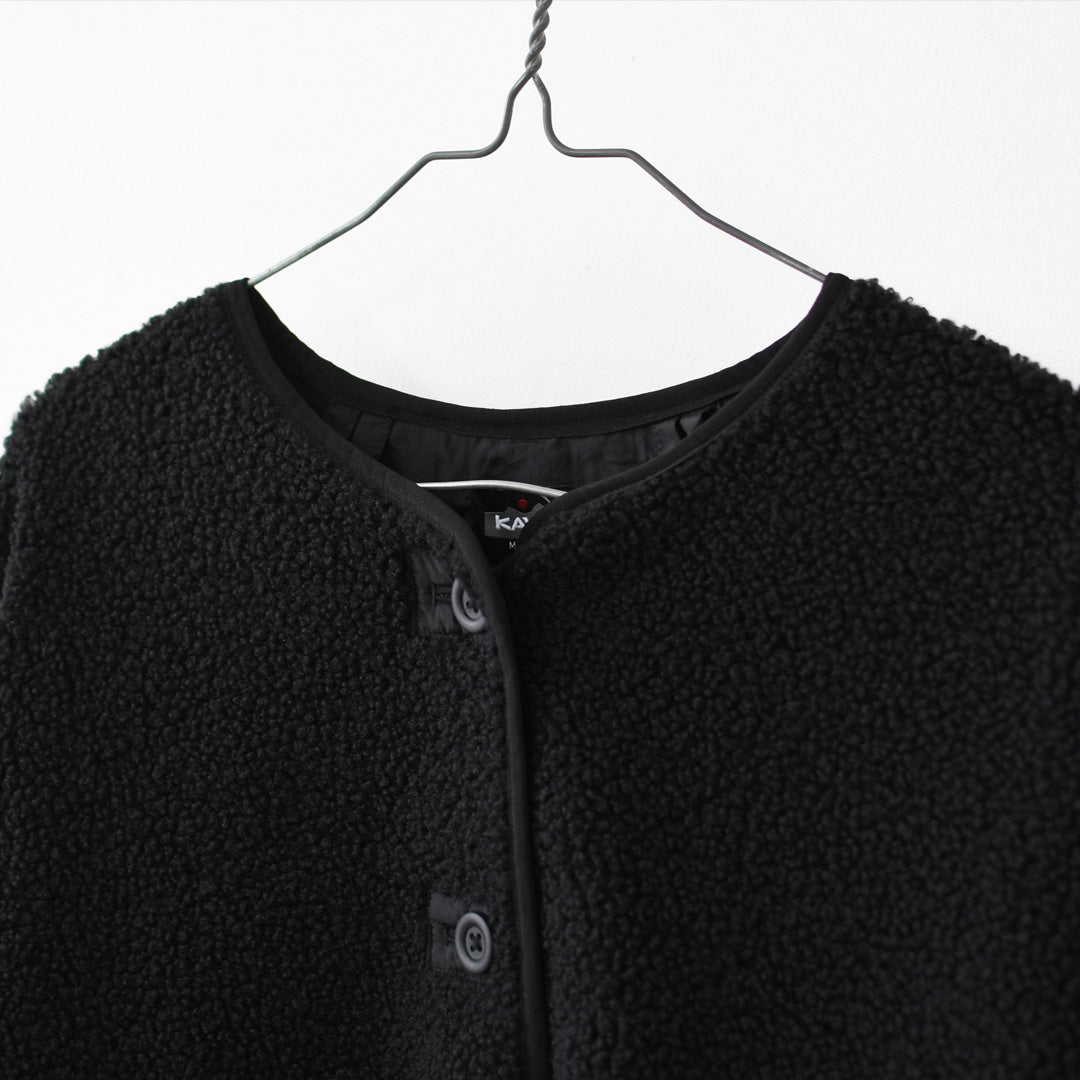 KAVU [カブー] W's Boa Jacket [19822529] ウィメンズ ボアジャケット・2WAY・フード付き・取り外し可能・防寒・ジャケット・アウター・LADY'S [2026AW]