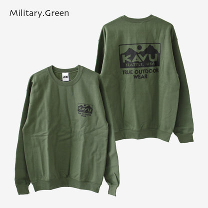 KAVU [カブー] True Logo Sweat [19822564] トゥルーロゴスウェット・ロゴスウェット・トレーナー・プリント・MEN'S [2026AW]