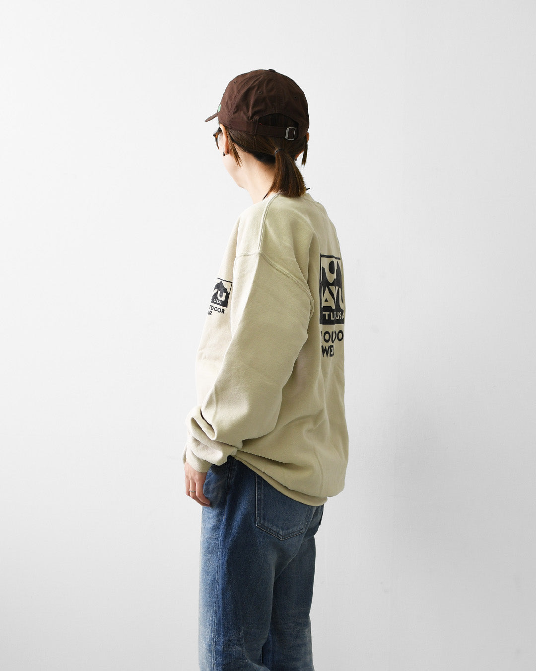 KAVU [カブー] True Logo Sweat [19822564] トゥルーロゴスウェット・ロゴスウェット・トレーナー・プリント・MEN'S [2026AW]