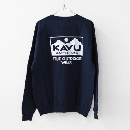KAVU [カブー] True Logo Sweat [19822564] トゥルーロゴスウェット・ロゴスウェット・トレーナー・プリント・MEN'S [2026AW]