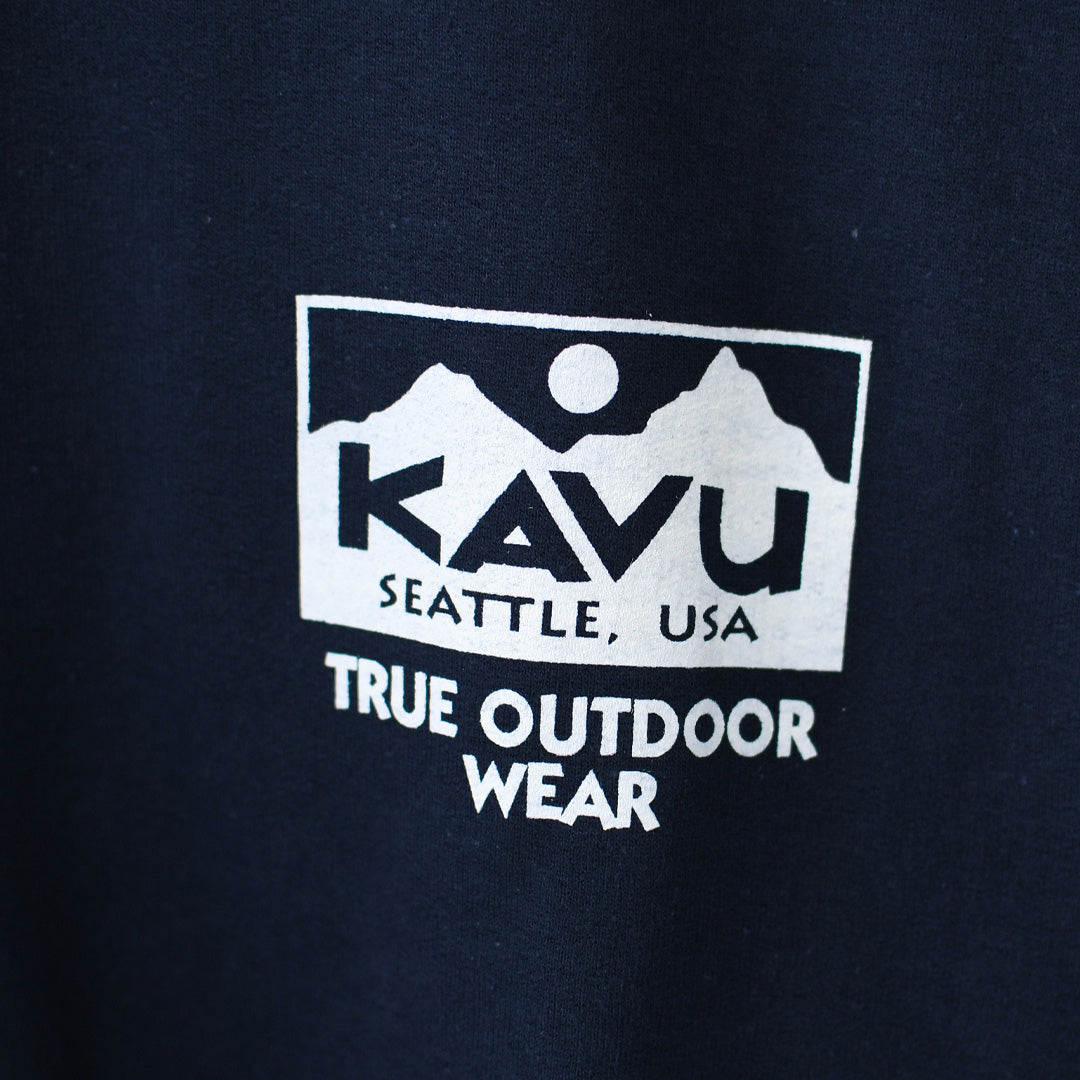 KAVU [カブー] True Logo Sweat [19822564] トゥルーロゴスウェット・ロゴスウェット・トレーナー・プリント・MEN'S [2026AW]