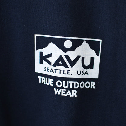 KAVU [カブー] True Logo Sweat [19822564] トゥルーロゴスウェット・ロゴスウェット・トレーナー・プリント・MEN'S [2026AW]