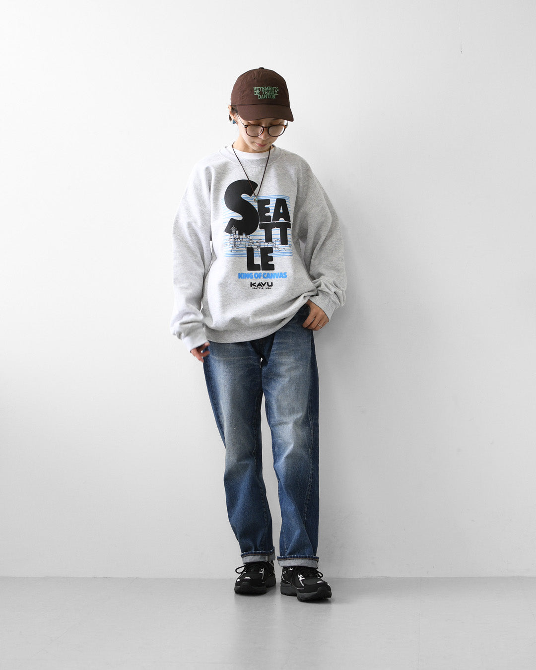 KAVU [カブー] Classic Seattle Sweat [19822565] クラシックシアトルスウェット・ロゴスウェット・トレーナー・プリント・MEN'S [2026AW]