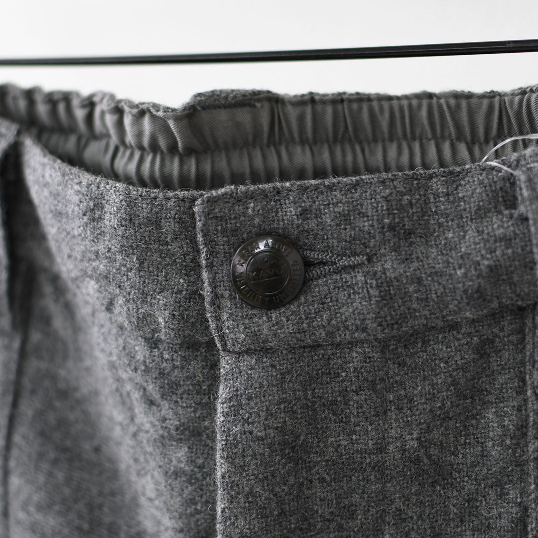 KAVU [カブー] Wool Baker Pant [19823005] ウールベイカーパンツ・ベイカーパンツ・ウールパンツ・アウトドアパンツ・キャンプパンツ・チェックパンツ・アウトドア・キャンプ・MEN'S [2025AW]