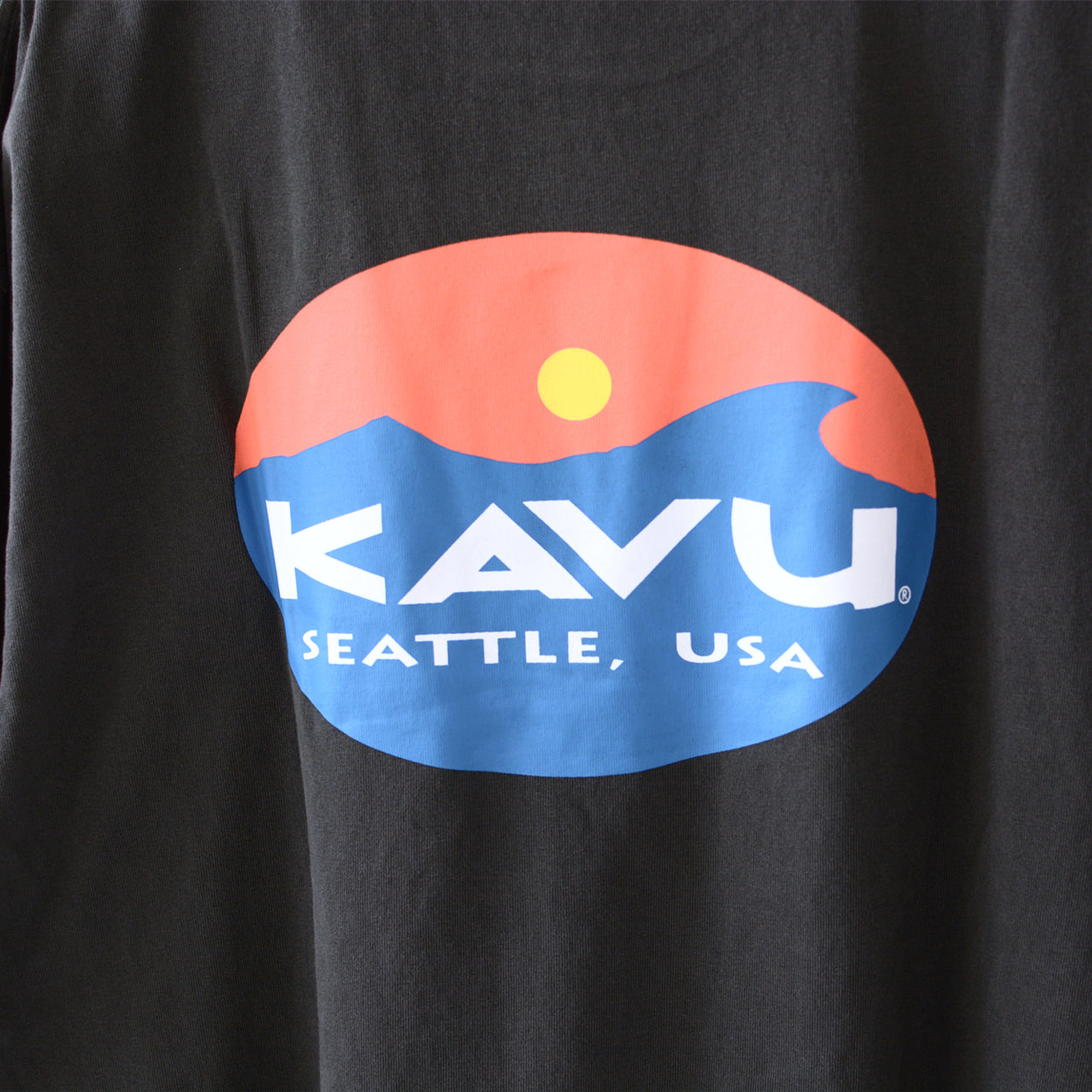 KAVU [カブー] Surf Logo LS Tee [19823015] サーフロゴ ロングスリーブTシャツ [2024AW]