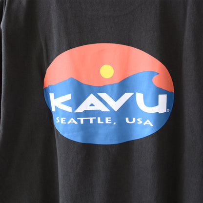KAVU [カブー] Surf Logo LS Tee [19823015] サーフロゴ ロングスリーブTシャツ [2024AW]