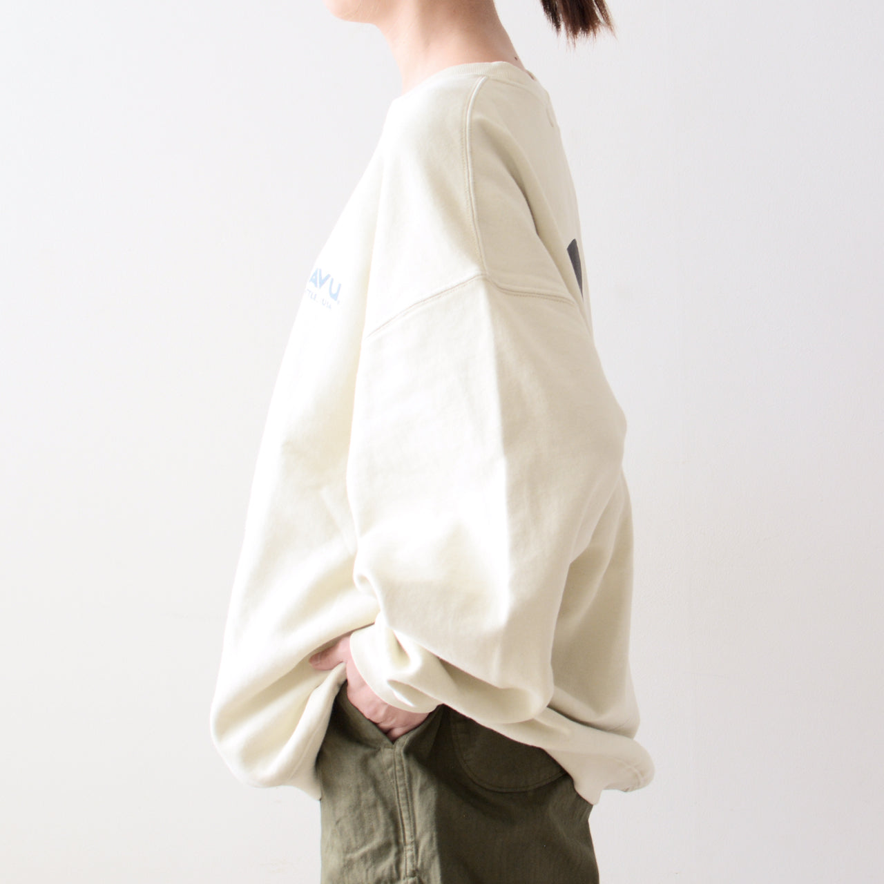 KAVU [カブー] Mountain Logo Sweat [19823016] マウンテンロゴスウェット [2024AW]