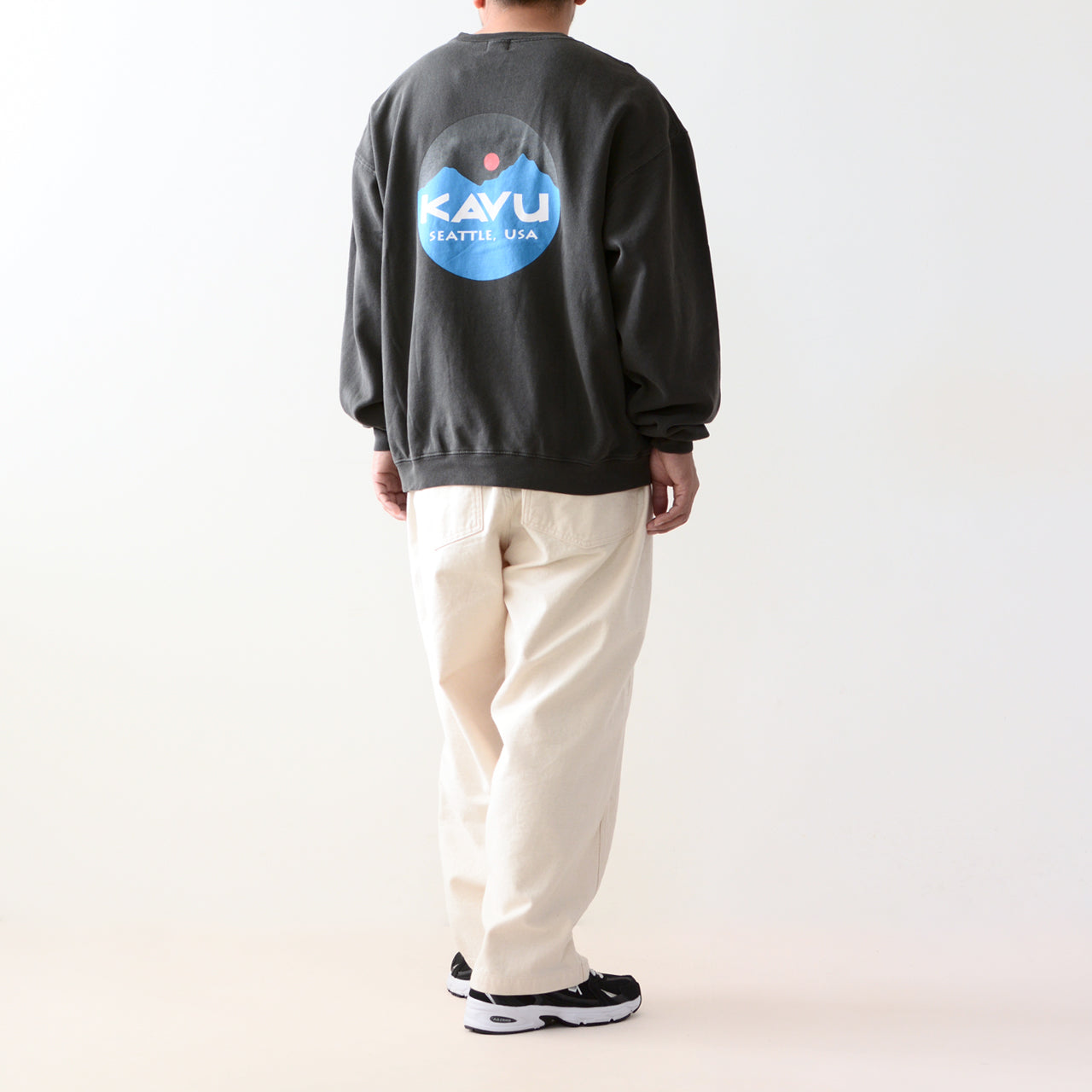 KAVU [カブー] Mountain Logo Sweat [19823016] マウンテンロゴスウェット [2024AW]